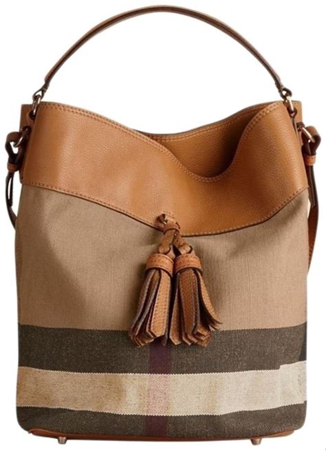 BURBERRY Ashby Medium Hobo Tote and Shoulder Bag 